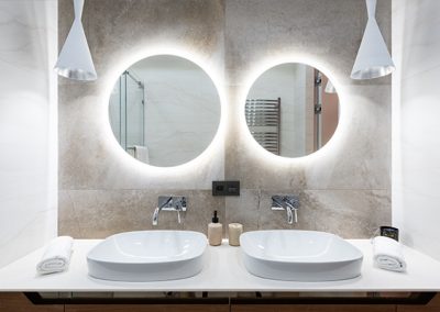 badkamer inspiratie spiegel met licht